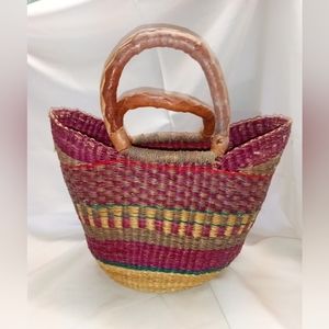 African Woven Basket